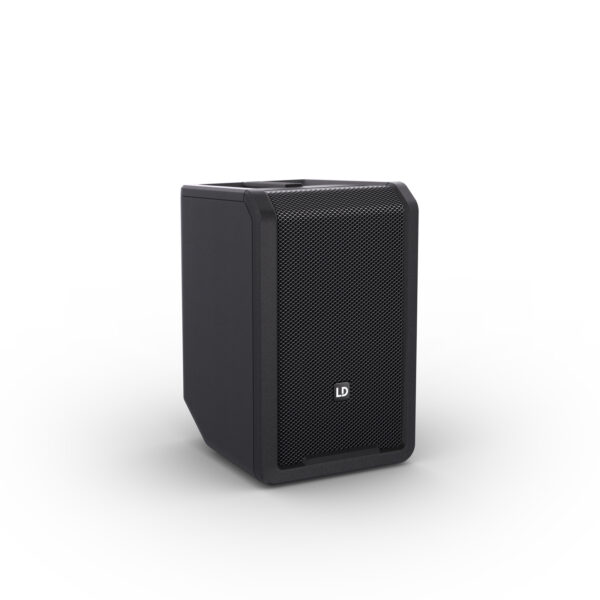 LD Systems ANNY® 8 svart, bærbar batteridrevet høyttaler med Bluetooth® og digital mikser