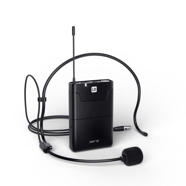 LD Systems ANNY® 8 BPH B8 mintgrønn, 8" bærbar batteridrevet høyttaler m/trådløs bøylemikrofon/lommesender, Bluetooth® og mikser - Bilde 5