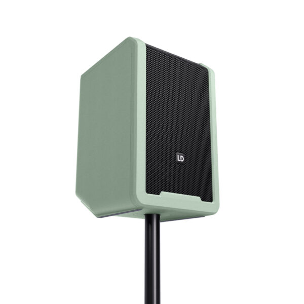 LD Systems ANNY® 8 BPH B8 mintgrønn, 8" bærbar batteridrevet høyttaler m/trådløs bøylemikrofon/lommesender, Bluetooth® og mikser - Bilde 7