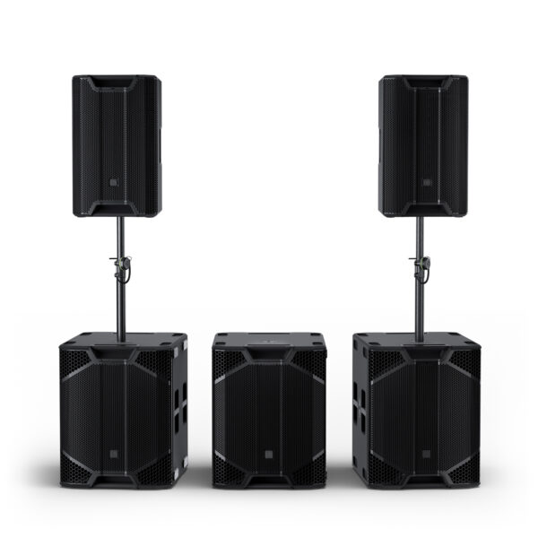 LD Systems ICOA PRO SUB 21, 3.000 watt aktiv 21 tommers sub-høyttaler - Bilde 9