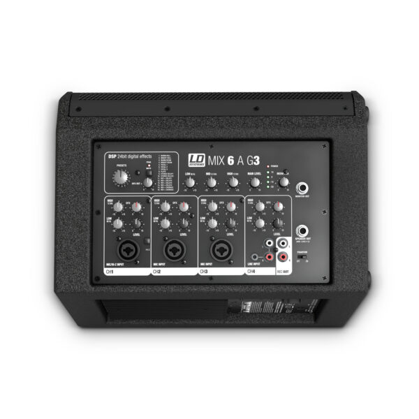LD Systems Mix6 A G3, 6" aktiv høyttaler, 2x280w - Bilde 4
