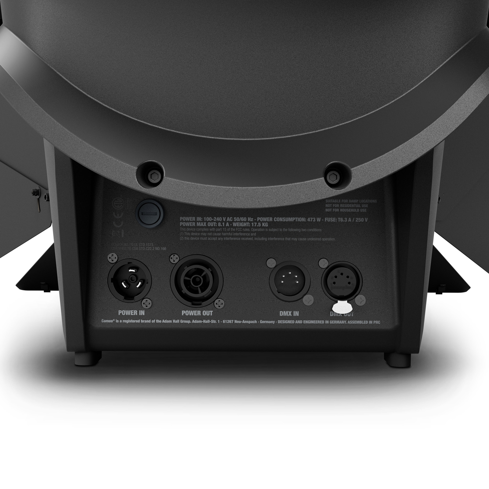 Cameo F4 T Kraftig 29500 lm Fresnel spotlight med tungsten LED - Bilde 6